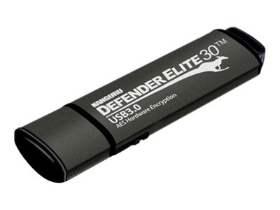 Kanguru Encrypted Defender Elite30 - USB flash drive - 128 GB - TAA Compliant