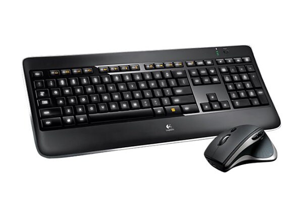 Logitech Wireless Performance Combo MX800 - keyboard and mouse set - English