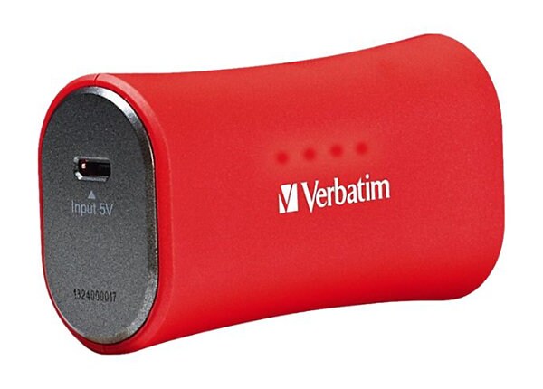 Verbatim Portable Power Pack - external battery pack - Li-Ion