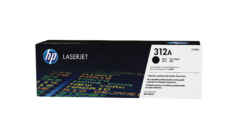 HP 312A Original Laser Toner Cartridge - Black Pack