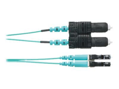 Panduit Opti-Core patch cable - 3 m - aqua