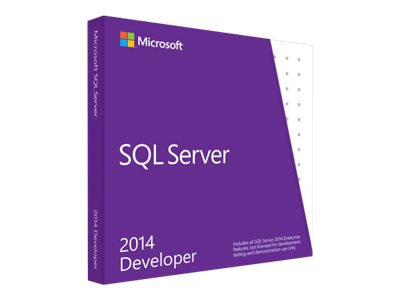 Microsoft SQL Server 2014 Developer Edition Box Pack 1 User