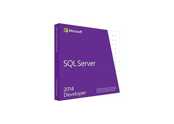Microsoft SQL Server 2014 Developer Edition Box Pack 1 User