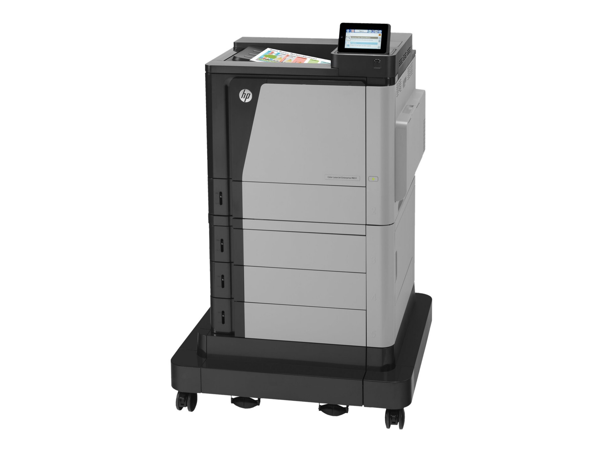 HP Color LaserJet Enterprise M651xh - printer - color - laser