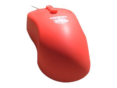 Man & Machine Petite - Medical Grade, Washable, Disinfectable - mouse - USB - red