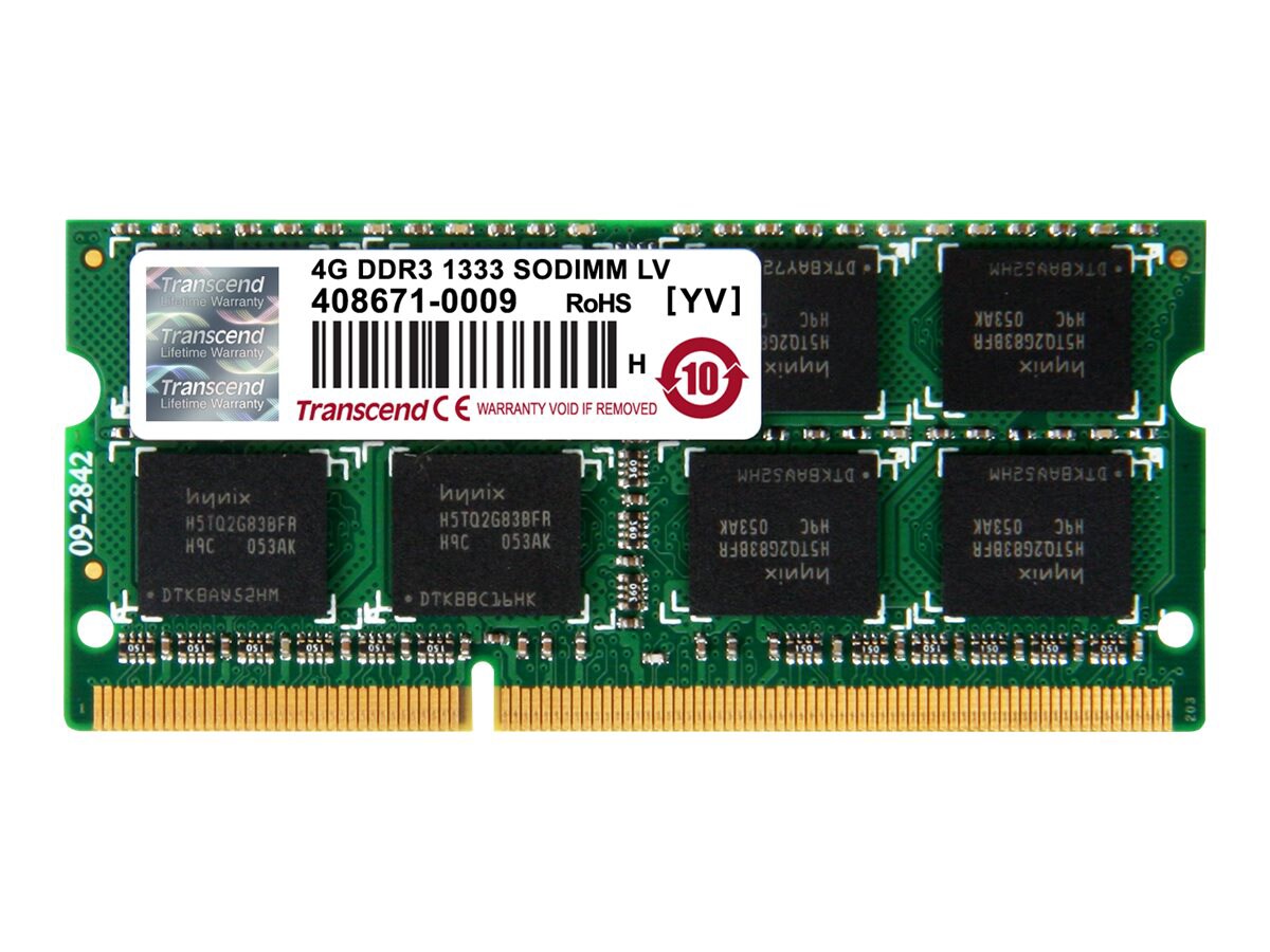 TRANSCEND 4GB DDR3 SODIMM