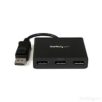 StarTech.com 3-Port DisplayPort 1.2 Splitter Adapter, DP to 3x DP Multi-Monitor Computer MST Hub, Dual 4K/1080p, Windows