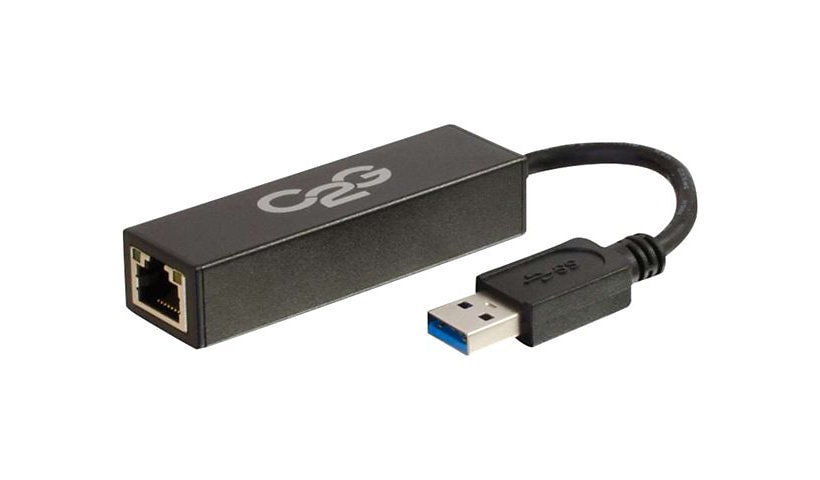 C2G USB to Ethernet Adapter - USB 3.0 to Gigabit Ethernet Adapter - M/F