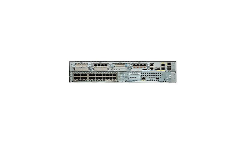 Cisco 2951 Voice Security Bundle - router - voice / fax module - desktop, rack-mountable