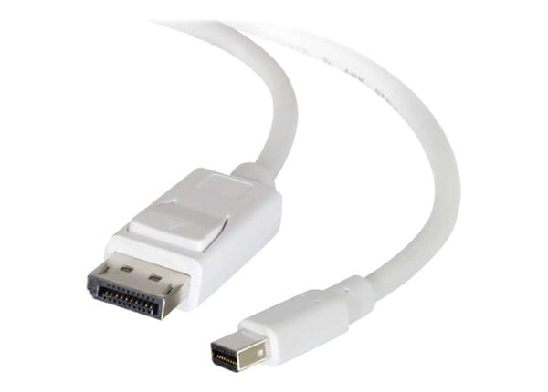 C2G 6ft Mini DisplayPort to DisplayPort Adapter Cable-Thunderbolt to DP-White - DisplayPort cable - 1.83 m