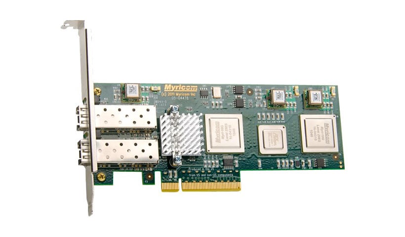 Myricom 10G-PCIE2-8C2-2S - network adapter - PCIe 2.0 x8 - 10Gb Ethernet x