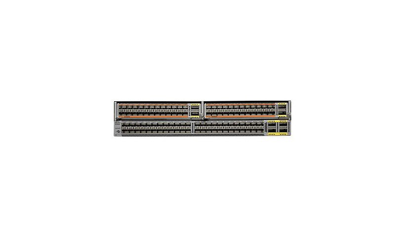 Cisco Nexus 56128P - switch - 48 ports - managed - rack-mountable - with 8 x Cisco Nexus 2248TP-E GE Fabric Extender
