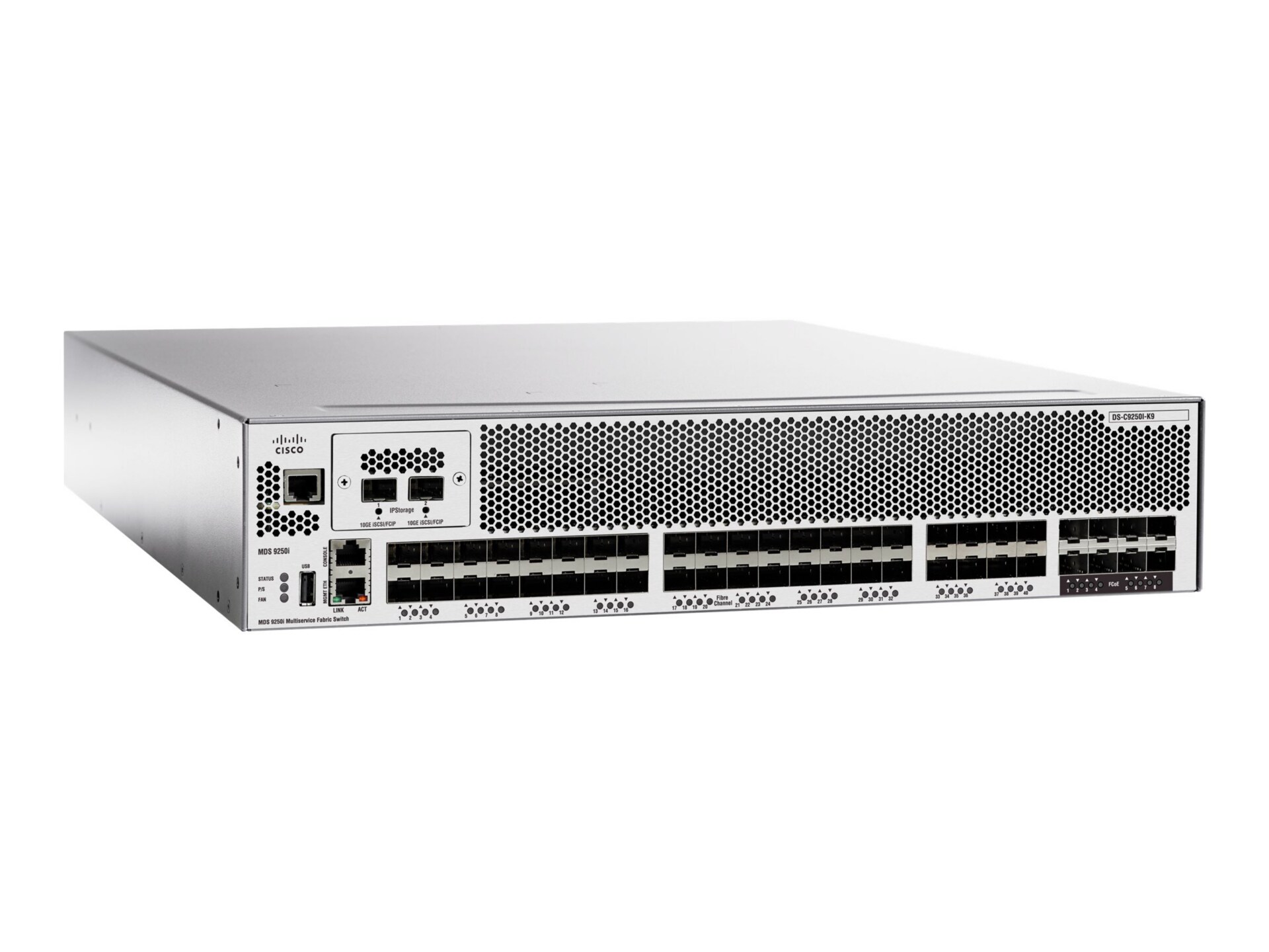 Cisco MDS 9250i Multiservice Fabric Switch - switch - 50 ports - rack-mountable