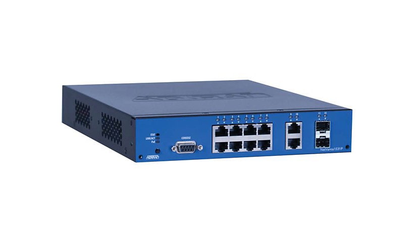 ADTRAN NetVanta 1531P - switch - 12 ports - managed