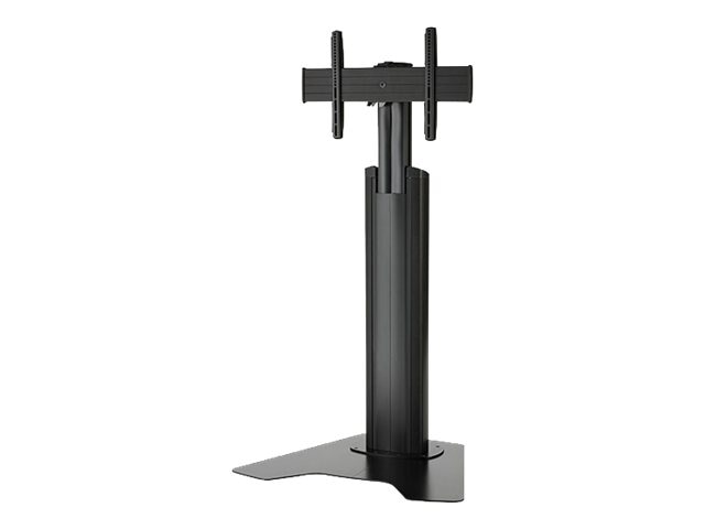 Chief Fusion Medium Height-Adjustable Floor Stand Display Mount - For 32-65 Inch TVs - Black