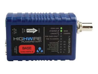 Veracity HIGHWIRE Powerstar Base Unit - network extender - 10Mb LAN, 100Mb