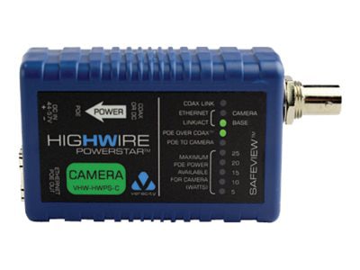 Veracity HIGHWIRE Powerstar Camera Unit - network extender - 10Mb LAN, 100Mb LAN