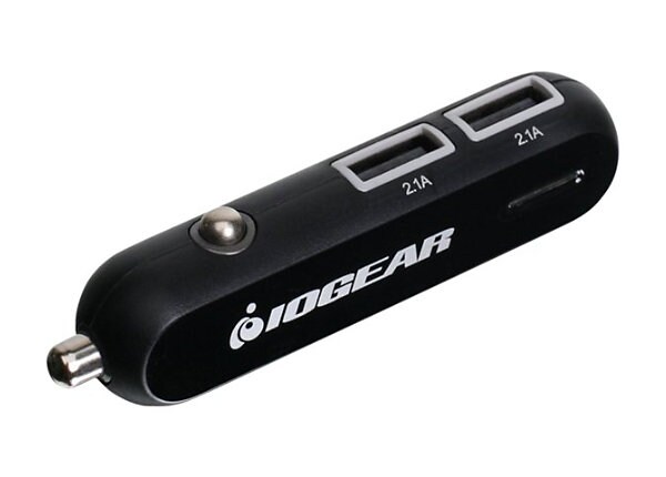 IOGEAR GEARPOWER DUAL USB 4.2A CAR