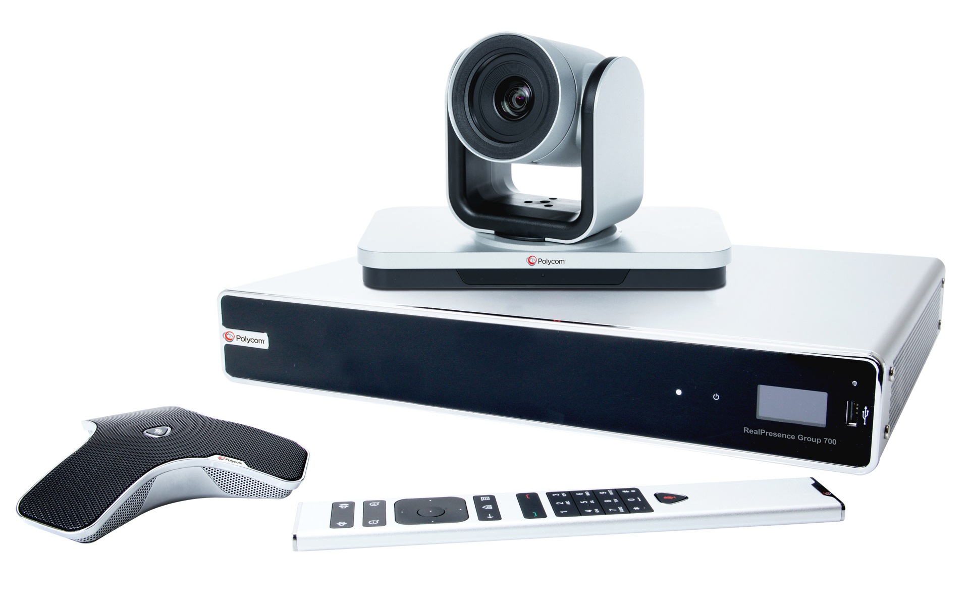 Poly RealPresence Group 700-720p with EagleEye IV 12x Camera - video conferencing kit - TAA Compliant