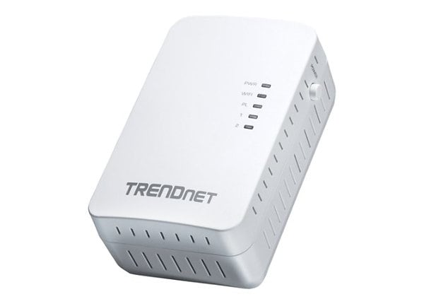 TRENDnet TPL-410AP - bridge - 802.11b/g/n - wall-pluggable
