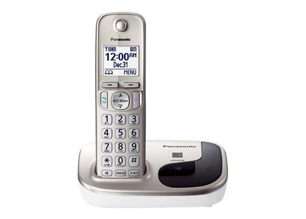 Panasonic KX-TGD210N - cordless phone with caller ID/call waiting