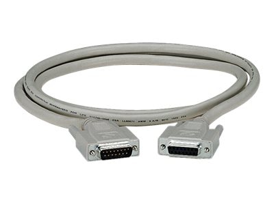 Black Box - serial cable - 15 pin D-Sub (DB-15) to 15 pin D-Sub (DB-15) - 19.7 ft