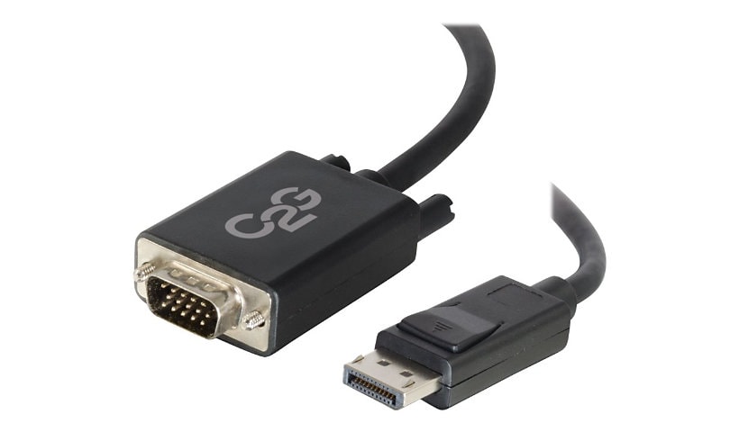 C2G 3ft DisplayPort to VGA Cable - DP to VGA Video Adapter Cable - M/M