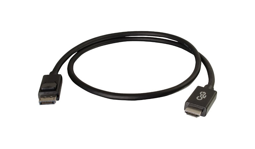 C2G 3ft DisplayPort to HDMI Cable - DP to HDMI Adapter Cable - M/M