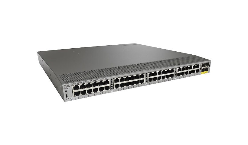 Cisco Nexus 2232TM-E 10GE Fabric Extender - expansion module - Gigabit Ethernet x 48 + 10 Gigabit SFP+ x 4 - TAA