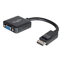 C2G 8in DisplayPort to VGA Adapter - DP to VGA Adapter Converter - Black - M/F