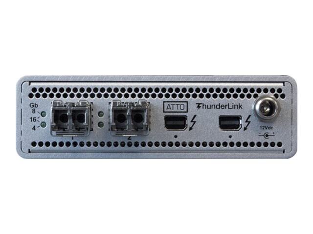 ATTO ThunderLink FC 2162 - host bus adapter - Thunderbolt 2 - 16Gb Fibre Channel x 2