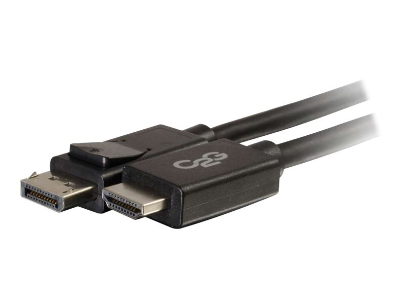 C2G 6ft DisplayPort to HDMI Cable - DP to HDMI Adapter Cable - M/M - Câble DisplayPort - 1.8 m