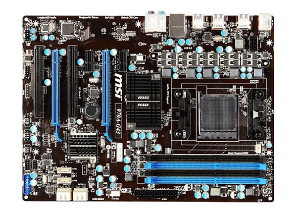 MSI 970A-G43 - motherboard - ATX - Socket AM3+ - AMD 970