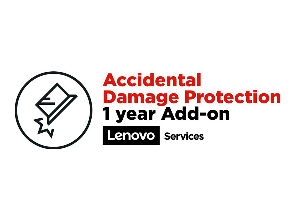 Lenovo Accidental Damage Protection - accidental damage coverage - 1 year