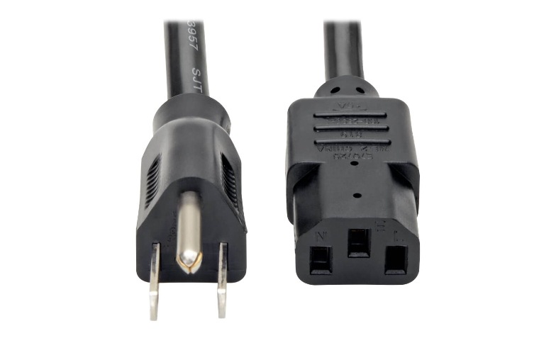 Eaton Tripp Lite Series Computer Power Cord, NEMA 5-15P to C13
