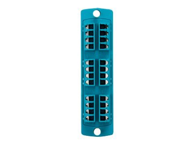 Leviton Opt-X Fiber Optic Adapter Plates - faceplate