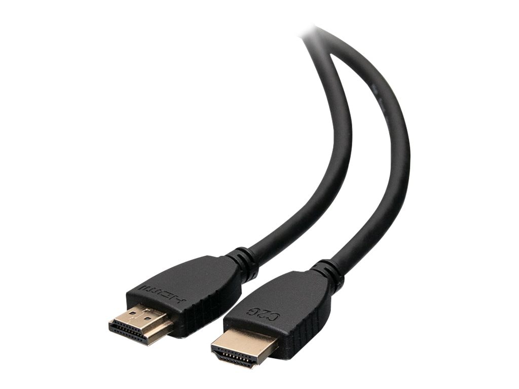 C2G Core Series 1ft High Speed HDMI Cable with Ethernet - 4K HDMI Cable - HDMI 2.0 - 4K 60Hz