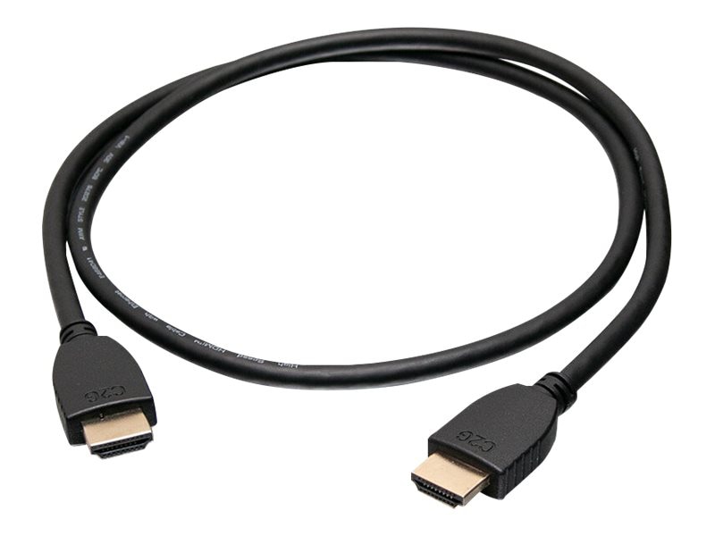 Thumbnail 2 of 4 for C2G Core Series 1ft High Speed HDMI Cable with Ethernet - 4K HDMI Cable - HDMI 2.0 - 4K 60Hz