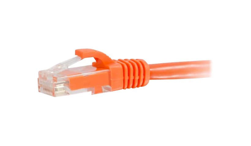 C2G 2ft Cat6 Ethernet Cable - Snagless Unshielded (UTP) - Orange - patch cable - 61 cm - orange