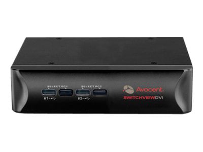 Avocent Switchview DVI - KVM / audio / USB switch - 2 ports - desktop
