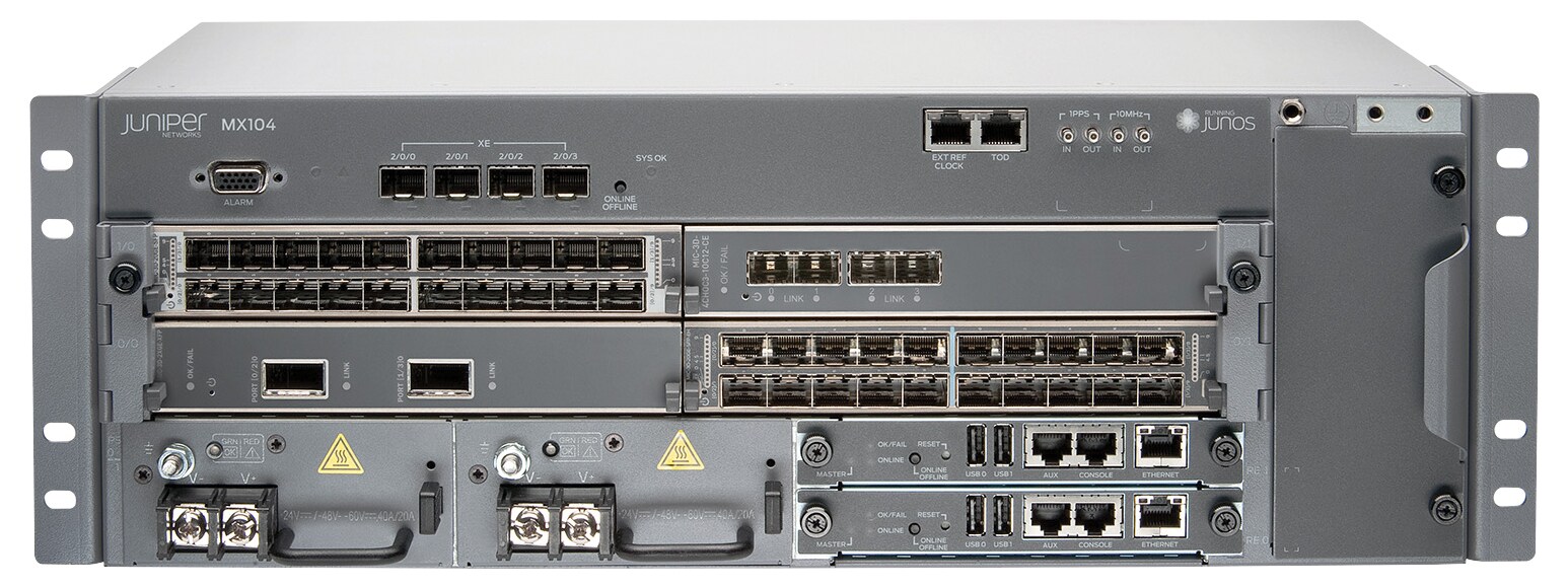 Juniper MX104 3D Universal Edge Router