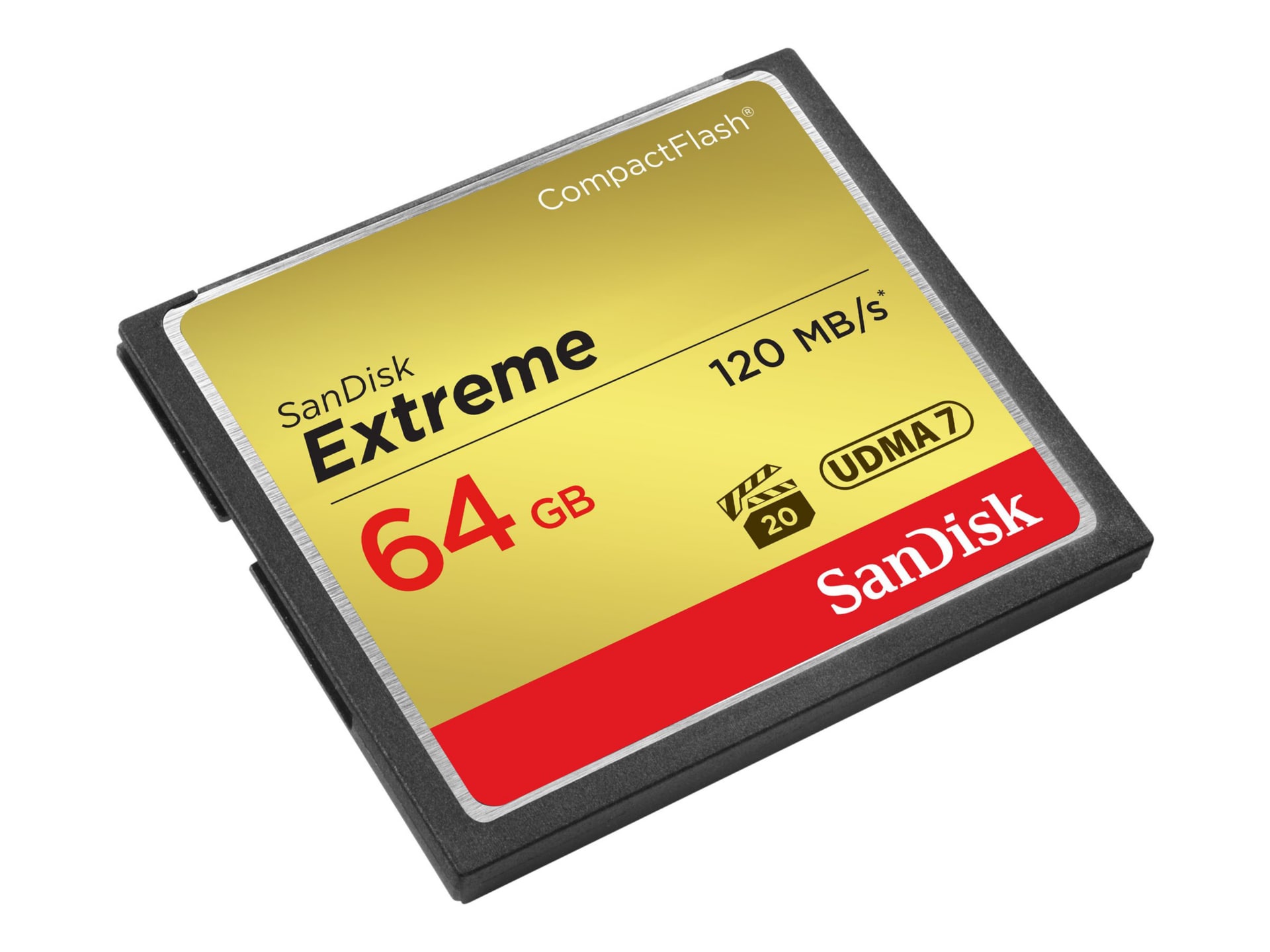 SanDisk Extreme - flash memory card - 64 GB - CompactFlash