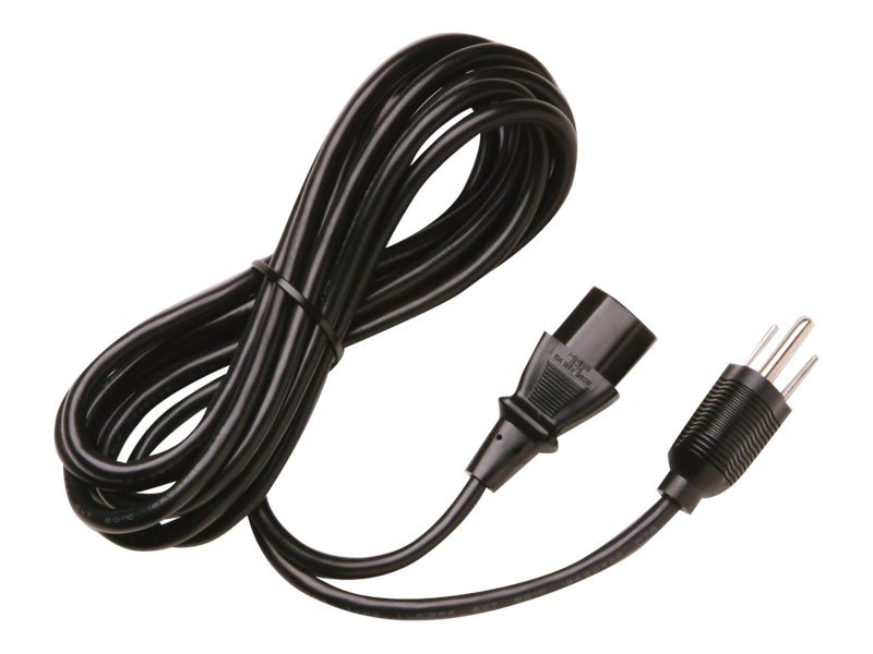 Tripp Lite 15ft Computer Power Cord Cable 5-15P to C13 10A 18AWG 15' -  power cable - IEC 60320 C13 to NEMA 5-15 - 15 ft