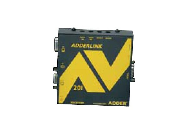 AdderLink AV Series AV201R - video/audio/serial extender
