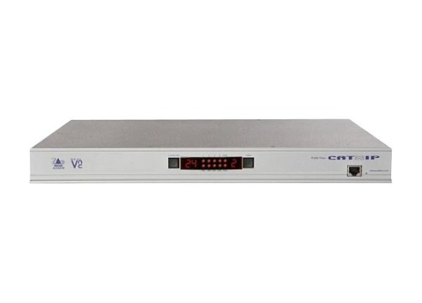 Adder AdderView CATx IP AVX4024IP - KVM / audio switch - 24 ports