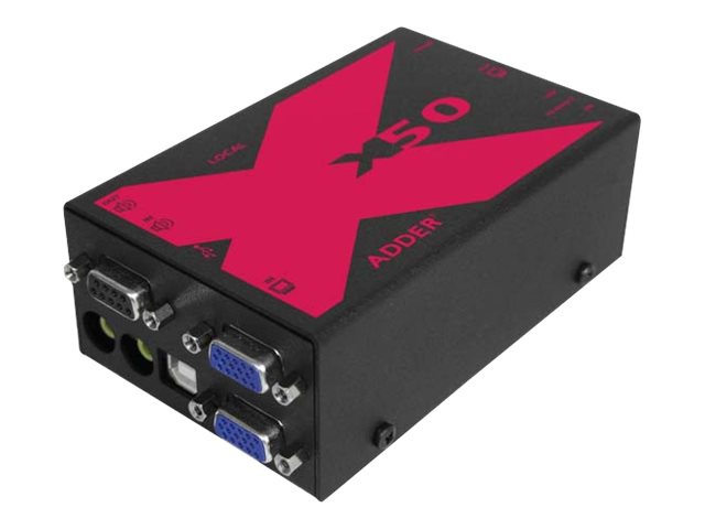 AdderLink X Series X50 MultiScreen Local and Remote Units - KVM / audio / serial / USB extender