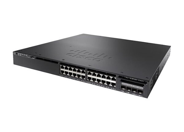Cisco Catalyst 3650-24TS-E - switch - 24 ports - managed - rack-mountable