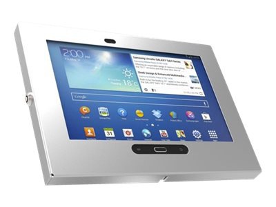 Compulocks Galaxy Secure Metal Jacket Enclosure Wall Mount Silver - mounting kit