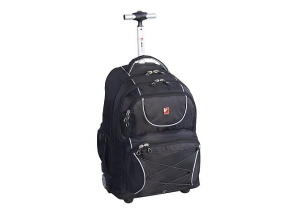 Swiss Gear Wheeled Laptop Backpack - notebook carrying backpack