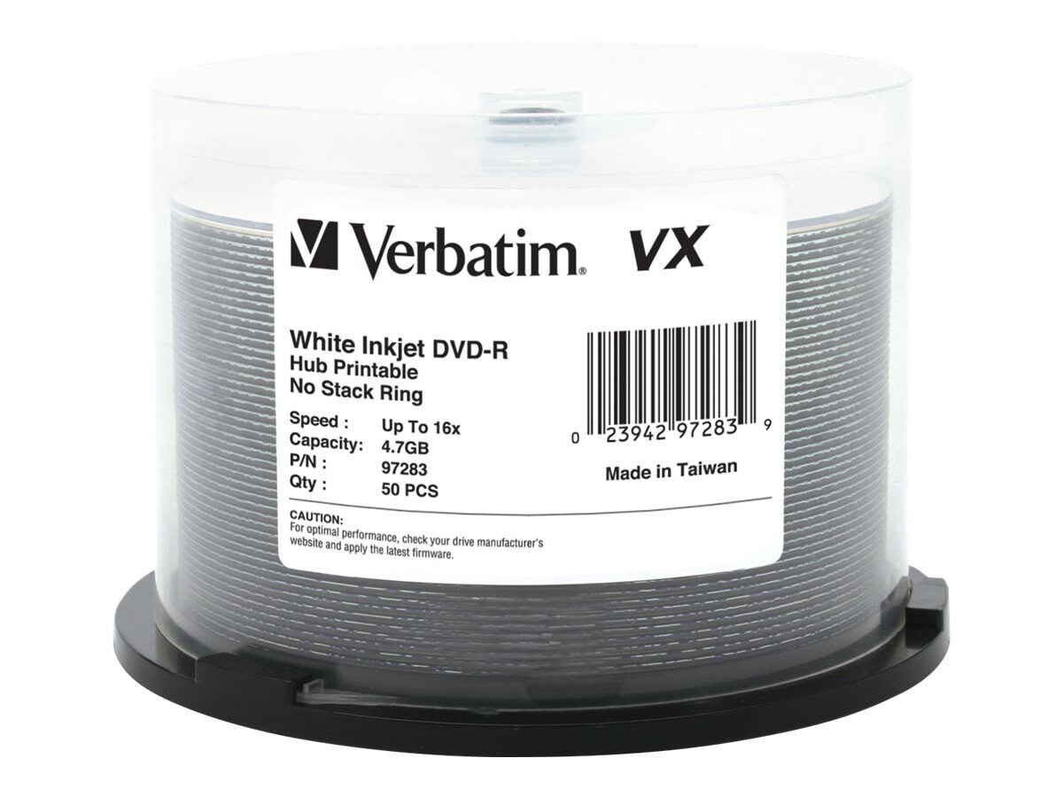 Verbatim - DVD-R x 50 - 4.7 GB - storage media